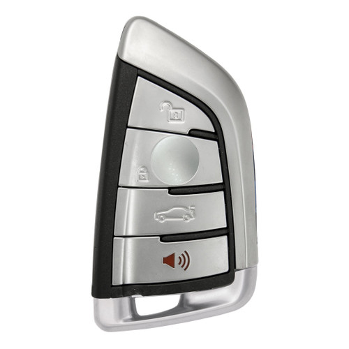 Keyless2Go KEYLESS2GO BMW 4-Button Smart Key in New Style YGOHUF5662 433 MHz, Premium Aftermarket Aftermarket