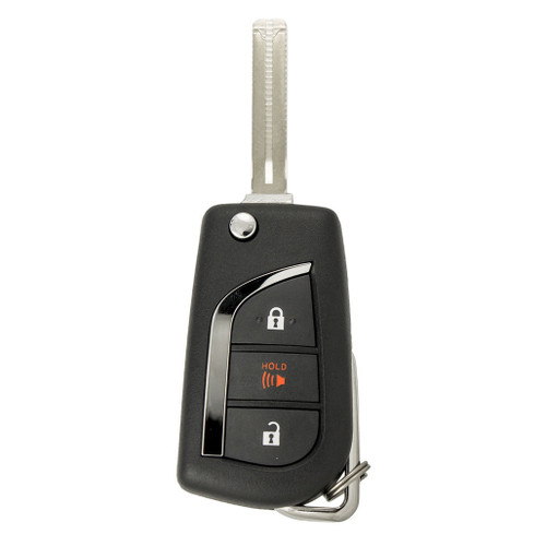 Original Toyota RAV4 3 Button Remote Flip Key HYQ12BFW 89070-42G00 - New Remote Head Keys