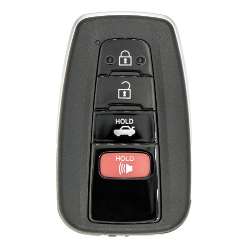 Keyless2Go Keyless2Go 4 Button Proximity Remote Smart Key Replacement for Toyota HYQ14FBC 89904-06220 - 1-PACK Aftermarket