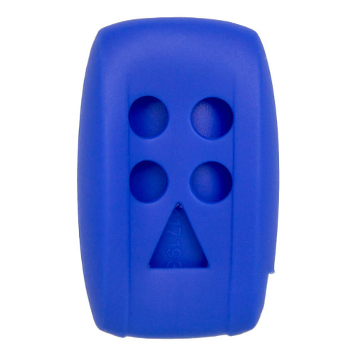 Keyless2Go Replacement Silicone Jacket Keyless Remote Cover JAGR15 for Jaguar 5 Button Proximity Smart Key Remote FCC ID: KR55WK49244 - Blue Auto Accessories
