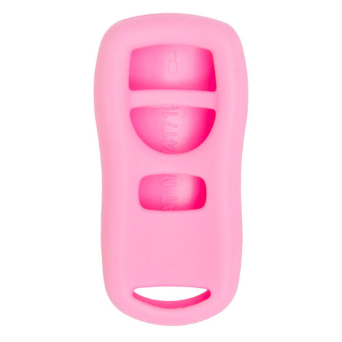 Keyless2Go Replacement Silicone Jacket Remote Cover NSSNF13 for Nissan - Pink Our Brands