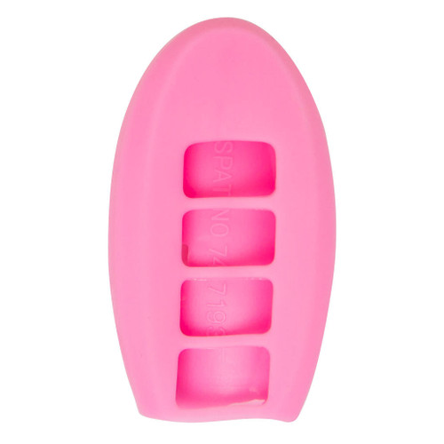 Replacement Silicone Jacket Keyless Remote Cover for Nissan Smart Keys - Pink