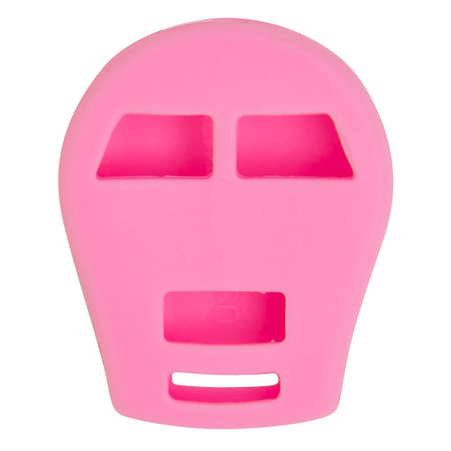 Keyless2Go Replacement Silicone Jacket Keyless Remote Cover NSSNF53 for Nissan 3 Button Remote Key FCC ID: CWTWB1U751 - Pink Remote Protectors