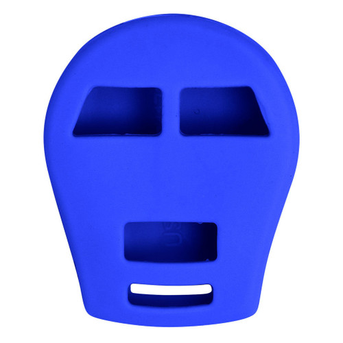 Keyless2Go Replacement Silicone Jacket Keyless Remote Cover NSSNF53 for Nissan 3 Button Remote Key FCC ID: CWTWB1U751 - Blue Our Automotive Brands