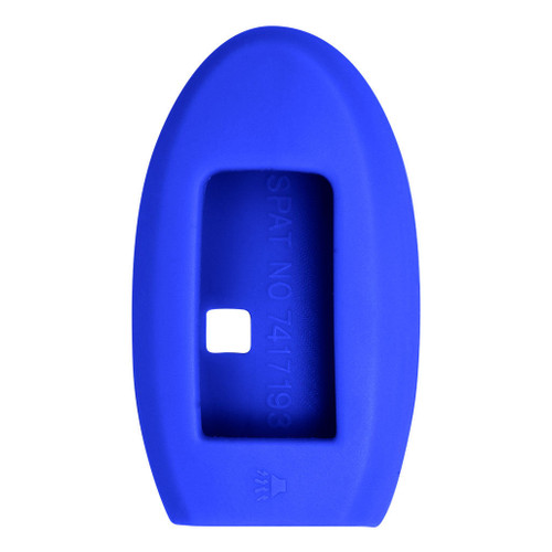 Keyless2Go Replacement Silicone Jacket Keyless Remote Cover NSSNF66 for Nissan 5 Button Proximity Smart Key FCC ID: KR5S180144014 - Blue Our Brands