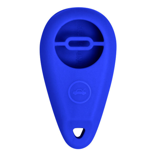 Keyless2Go Replacement Silicone Jacket Keyless Remote Cover SUBRO13 for Subaru 4 Button Remote Key FCC ID: CWTWB1U819 - Blue Auto Accessories