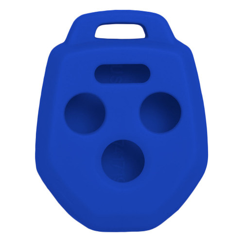 Keyless2Go Replacement Silicone Jacket Keyless Remote Cover SUBRO24 for Subaru 4 Button Remote Key FCC ID: CWTWB1U811 - Blue Keyless2Go