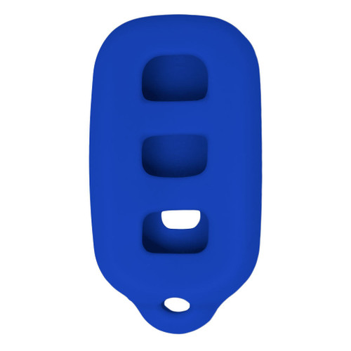 Replacement Silicone Jacket Keyless Remote Cover TYOTAG23 for Toyota - Blue