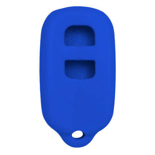 Keyless2Go Replacement Silicone Jacket Keyless Remote Cover TYOTAG12 for Toyota - Blue Remote Protectors