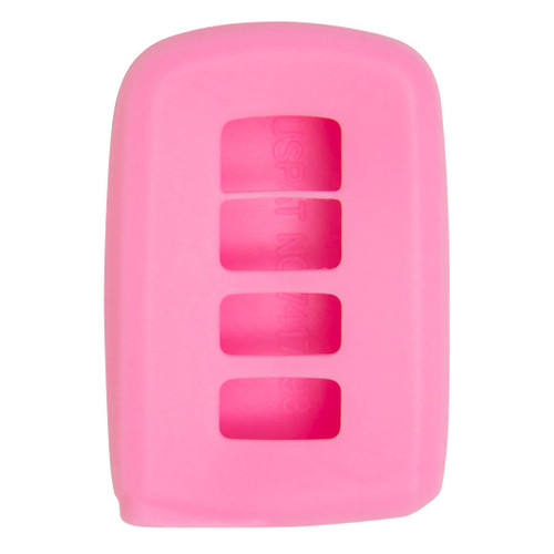 Keyless2Go Replacement Silicone Jacket Keyless Remote Cover TYOTAG104 for Toyota 4 Button Smart Key Remote FCC ID: HYQ14FBA - Pink Our Brands