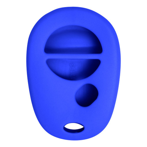 Keyless2Go Replacement Silicone Jacket Keyless Remote Cover TYOTAG33 for Toyota 3 Button Remote FCC ID: GQ43VT20T - Blue Our Brands