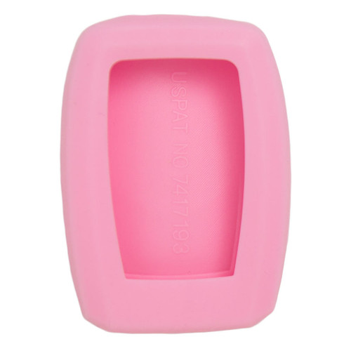 Keyless2Go Replacement Silicone Jacket Keyless Remote Cover VOLVN15 for Volvo 5 Button Remote Smart Key FCC ID: 5WK49259 - Pink Remote Protectors