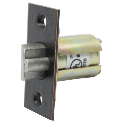 PLS PLS L2LG Grade 2 Lever/Door Knob Latch Guarded 2 3/8 - Oil Rubbed Bronze 10B Bolts & Latches