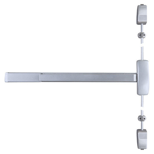 PLS PLS RVR236 36-Inch Surface Vertical Rod Device - Grade 1 - Aluminum PLS