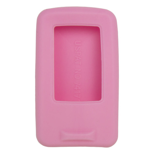 Keyless2Go Replacement Silicone Jacket Keyless Remote Cover VOLVN26 for Volvo 6 Button Remote Smart Key FCC ID: KR55WK49266 - Pink Keyless2Go