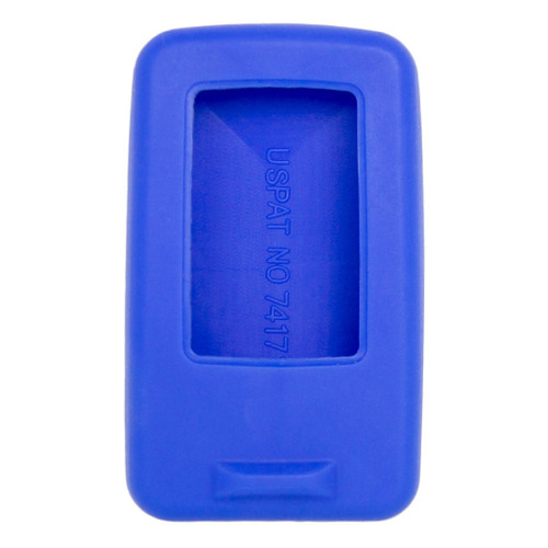 Keyless2Go Replacement Silicone Jacket Keyless Remote Cover VOLVN26 for Volvo 6 Button Remote Smart Key FCC ID: KR55WK49266 - Blue Keyless2Go