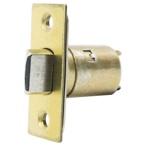 PLS PLS K3LU Grade 3 Knob Latch Unguarded ADJ - Bright Brass US3 PLS