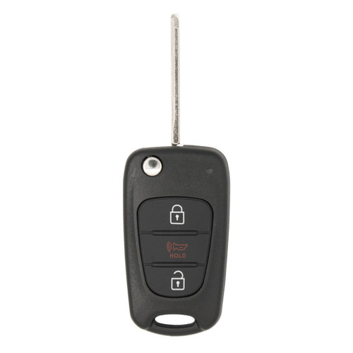Keyless2Go Keyless2Go 3 Button Flip Key Replacement for KIA Soul NYOSEKSAM11ATX (AM F/L) 95430-2K340 Shop Automotive
