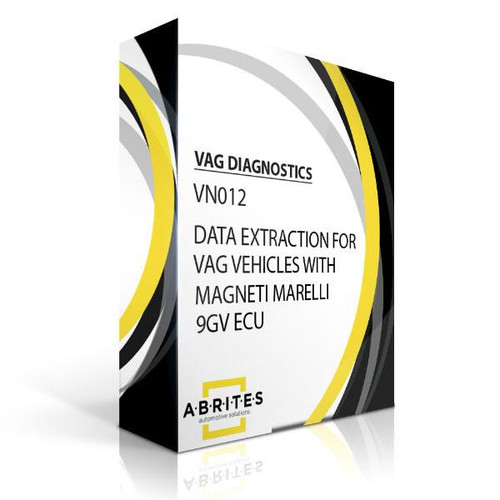 ABRITES ABRITES VN012 Security data extraction for VAG vehicles with Magneti Marelli 9GV ECU - Software Shop Automotive