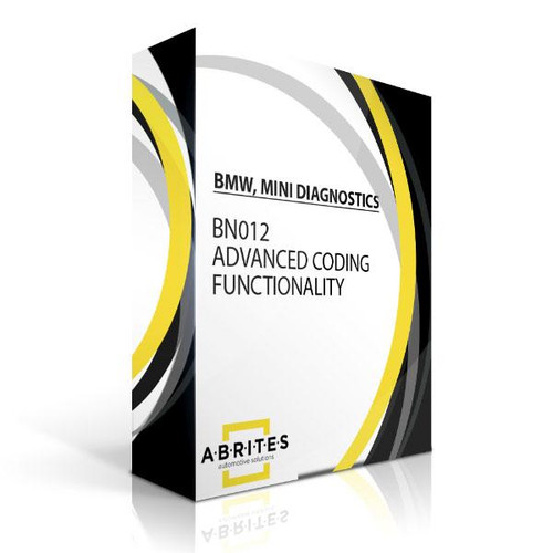 ABRITES ABRITES BN012 Advanced Coding Functionality For BMW, Mini Diagnostics - Software Software & Tokens