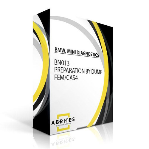 ABRITES BN013 Key Preparation by Dump of FEM/CAS4 For BMW, Mini Diagnostics - Software