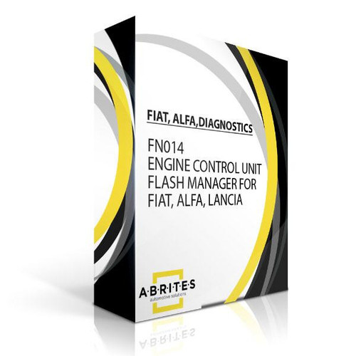 ABRITES FN014 Engine Control Unit Flash Manager For Fiat, Alfa, Lancia Diagnostics - Software