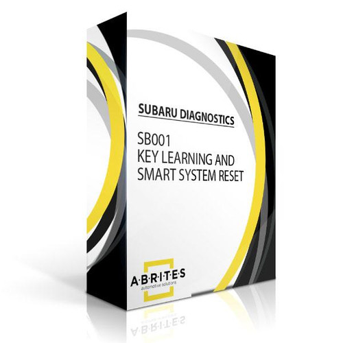 ABRITES ABRITES SB001 Key Learning and Smart System Reset For Subaru Diagnostics - Software ABRITES Individual Software