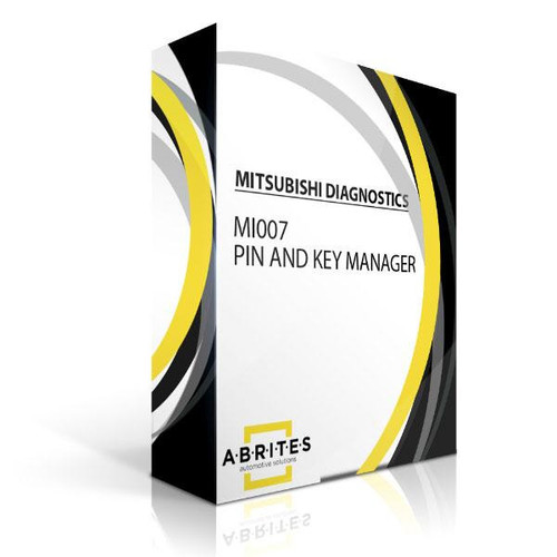 ABRITES ABRITES MI007 PIN and Key Manager For Mitsubishi Diagnostics - Software ABRITES Individual Software