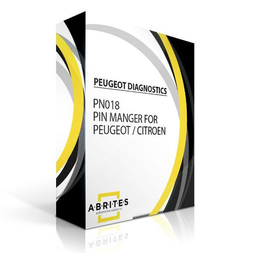 ABRITES ABRITES PN018 PIN Manger For Peugeot / Citroen Diagnostics - Software Our Brands