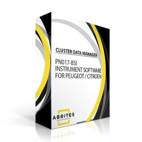 ABRITES PN017-BSI Instrument Cluster Data Manager For Peugeot / Citroen - Software