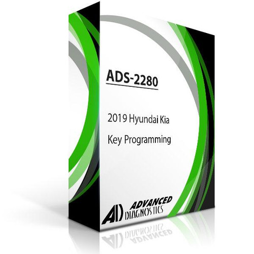 Advanced Diagnostics 2019 Hyundai Kia Key Programming Software ADS2280 For Smart Pro Software & Tokens