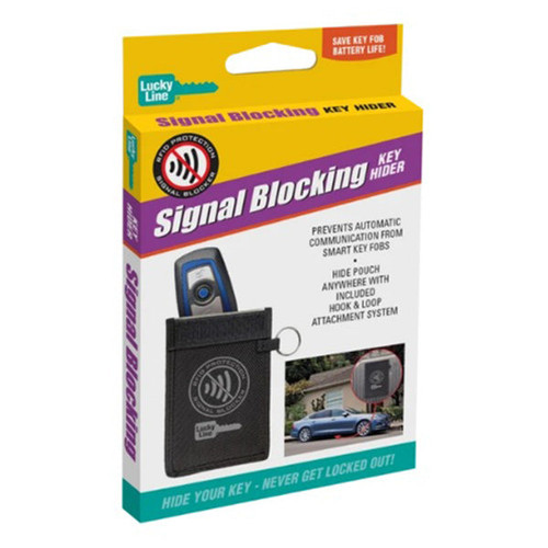 Lucky Line Lucky Line Signal Blocking Key Hider -1 Pcs - Carded Key Tags, Chains & Rings