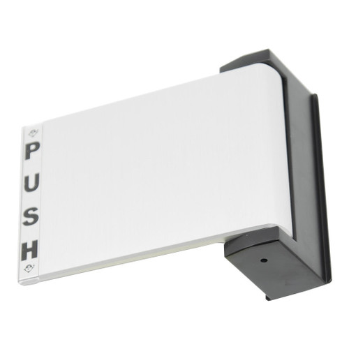 Adams Rite Adams Rite 4590 Deadlatch Paddle For 4300/4500/4900 Deadlatch Series - Push To Left - 1-3/4 Inch Doors - Clear Anodized Storefront Paddles