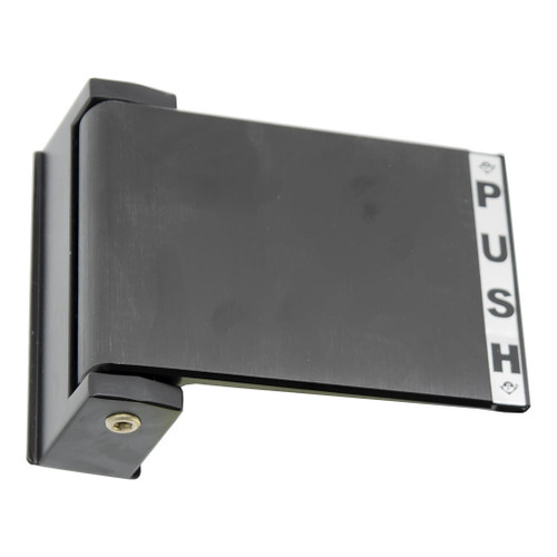 Adams Rite Adams Rite 4590 Deadlatch Paddle For 4300/4500/4900 Deadlatch Series - Push To Right - 1-3/4 Inch Doors - Dark Bronze Anodized Adams Rite