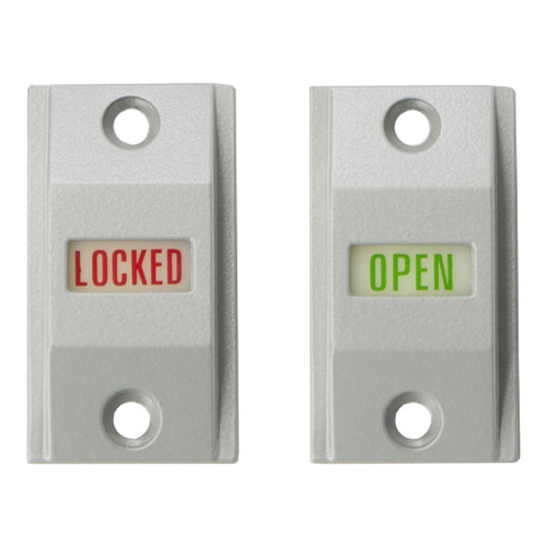 Adams Rite 4089-00-130 Exit Indicator Standard 1-3/4" Door -  For MS Deadlocks - Satin Aluminum