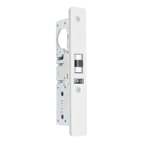 Adams Rite 4510 Standard Deadlatch, Flat Faceplate, 31/32" Backset, LH/RHR, 2-5/8" Strike - Clear Anodized