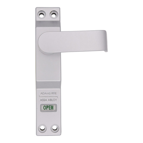 Adams Rite 4550L Lever for MS1850A, MS1850S Deadlocks - Thick Door (1-3/4 to 2 Inch) - Left Hand/Left Hand Reverse - Clear Aluminum