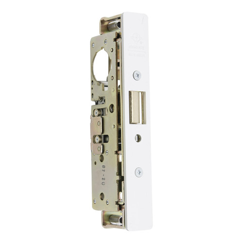 Adams Rite 4900 HD Deadlatch, Standard Faceplate, 1-1/2" Backset, RH/LHR, 2-5/8 Strike - Clear Anodized