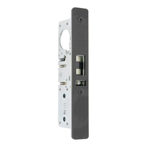 Adams Rite 4510 Standard Deadlatch, Flat Faceplate, 31/32" Backset, RH/LHR, 2-5/8" Strike - Dark Bronze
