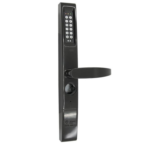Adams Rite Adams Rite eForce 150 Keyless Entry Trim For Adams Rite Latches & Exit Devices - Dark Bronze Storefront Lever Trim