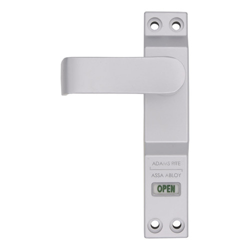 Adams Rite 4550R Lever for MS1850A, MS1850S Deadlocks - Thick Door (1-3/4 to 2 Inch)  - Right Hand/Right Hand Reverse - Clear Aluminum