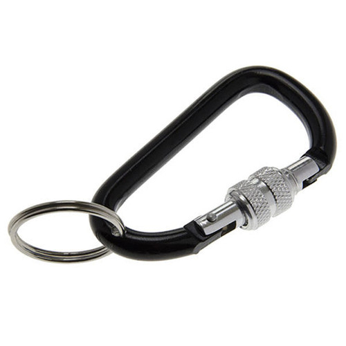 Lucky Line Lucky Line UTILICARRY Locking Carabiner C-CLIP ASSORTED - 15 Pcs - Display Box Lucky Line