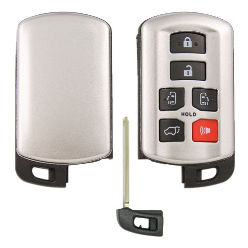 Keyless2Go Keyless2Go 6 Button Shell For Toyota Sienna Smart Proximity Remote Key HYQ14ADR / 89904-08010 Shells