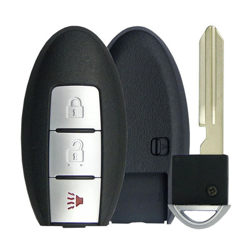 Keyless2Go Keyless2Go 3 Button Shell For Nissan Infiniti Smart Proximity Remote Key KR55WK49622 Smart Key Shells