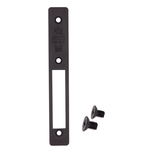 Adams Rite Adams Rite 24-0384 Faceplate - Flat - For MS1850 Series Deadlatch - Bronze Anodized Shop Hardware