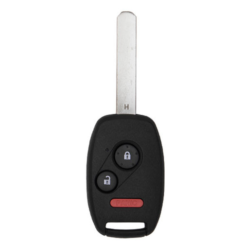 Keyless2Go PRO 3 Button Remote Head Key Replacement for Honda Fit OUCG8D-380H-A (8E CHIP)