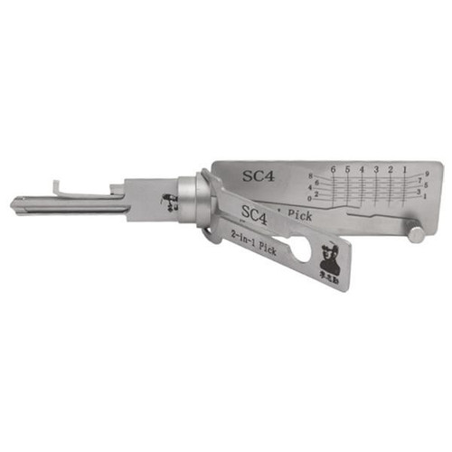 Original Lishi 2-in-1 Tool SC4 for Schlage Locks - Anti-Glare
