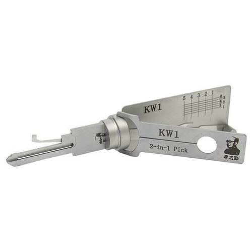 Original Lishi Original Lishi 2-in-1 Tool Kwikset KW1 Series - Anti-Glare Tools