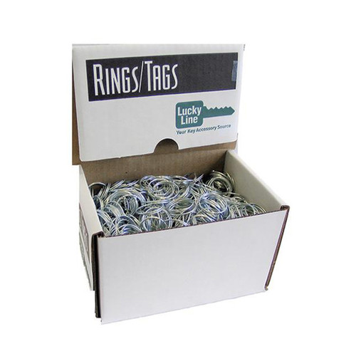 Lucky Line Lucky Line 75900 Give Away Key Rings 1-Inch Diameter - 1000 Pcs - Display Box Lucky Line