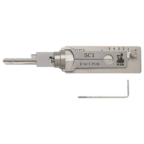 Original Lishi Original Lishi 2-in-1 Tool SC1 for Schlage Locks - Anti-Glare Picks